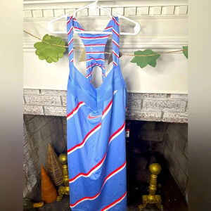 Nike Court slim fit tennis dress patriotic Olympics red white and blue team USA